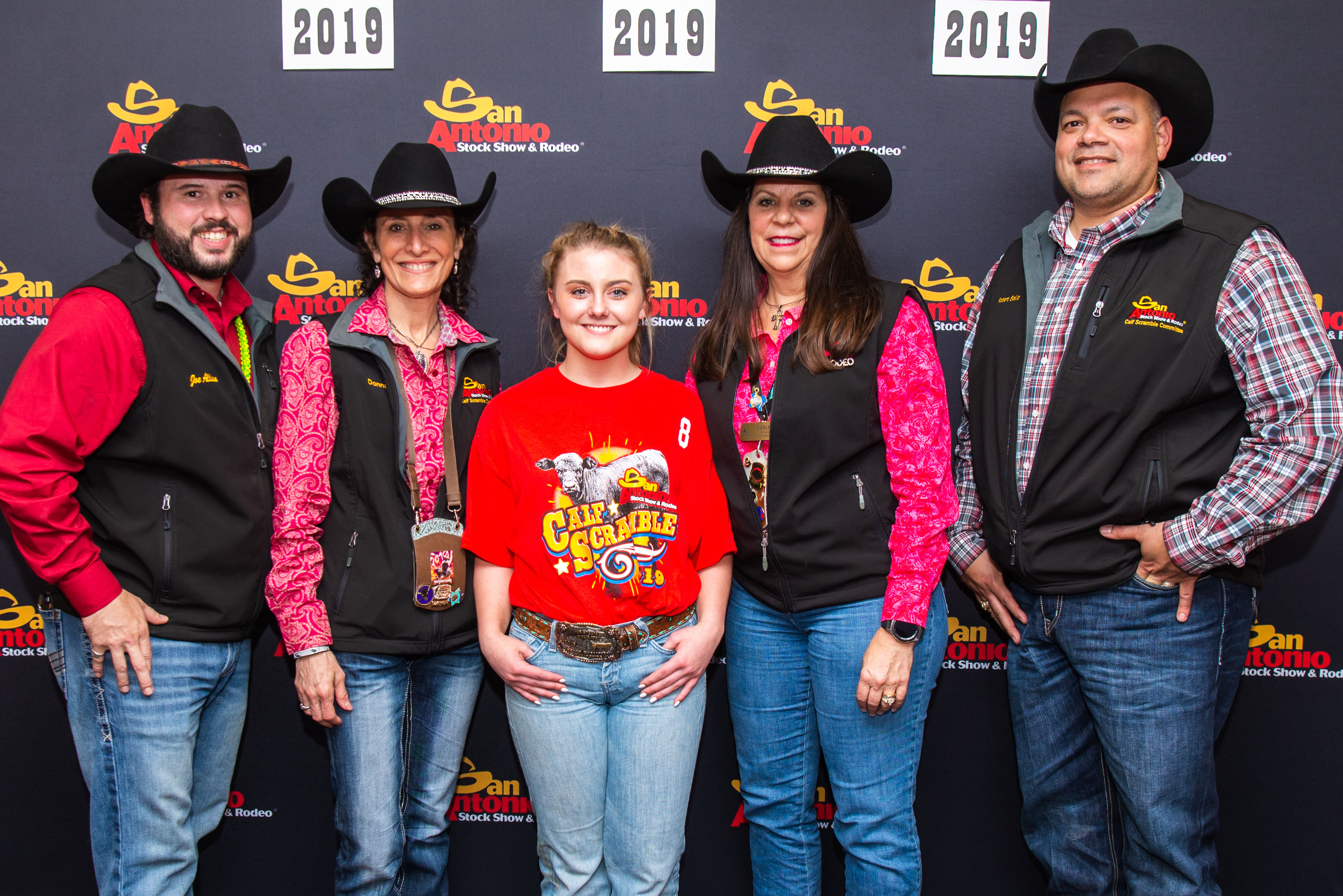 Miller Grove FFA’s Haley Dyer Wins Calf Scramble San Antonio Stock Show & Rodeo