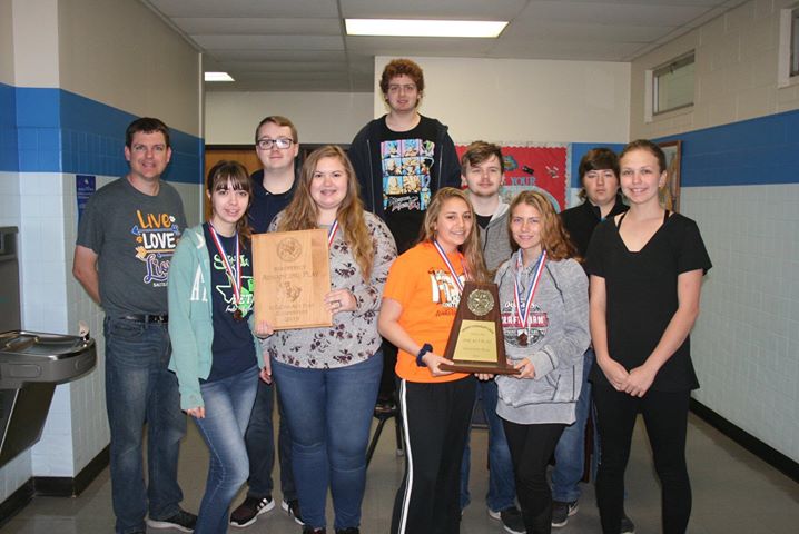Saltillo One Act Play Advances to Area Competition