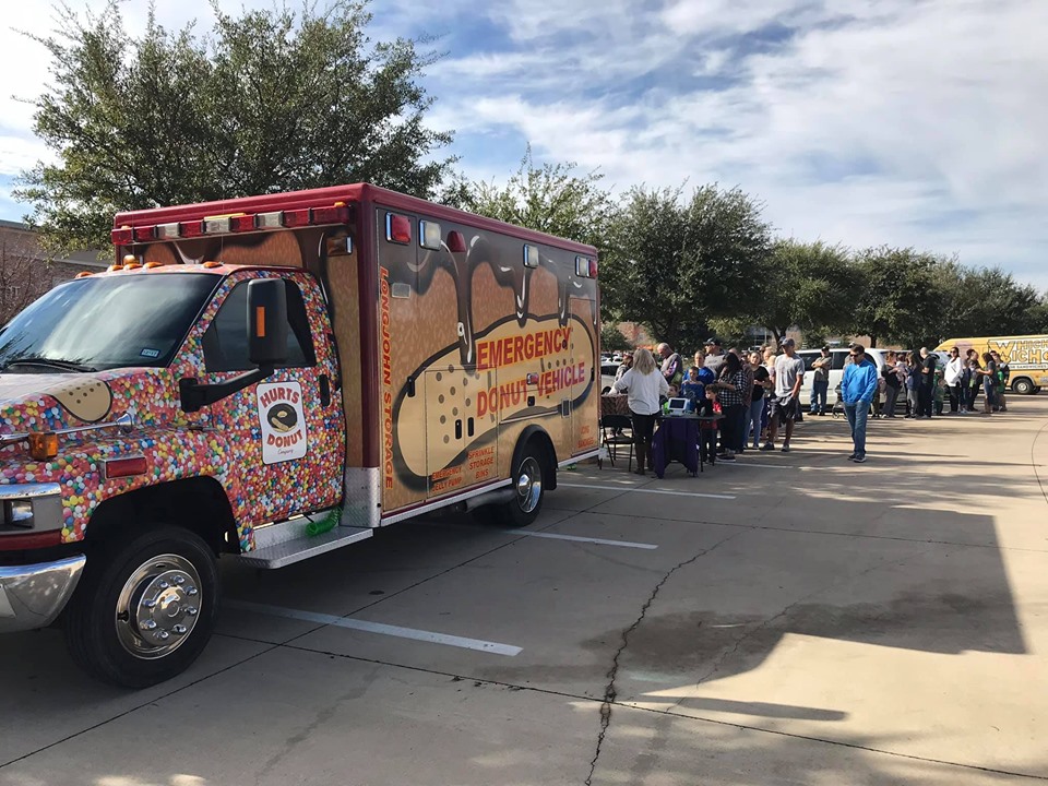 UPDATED WITH LOCATION! Popular Hurts Donut Food Truck to Visit Sulphur Springs on Friday.