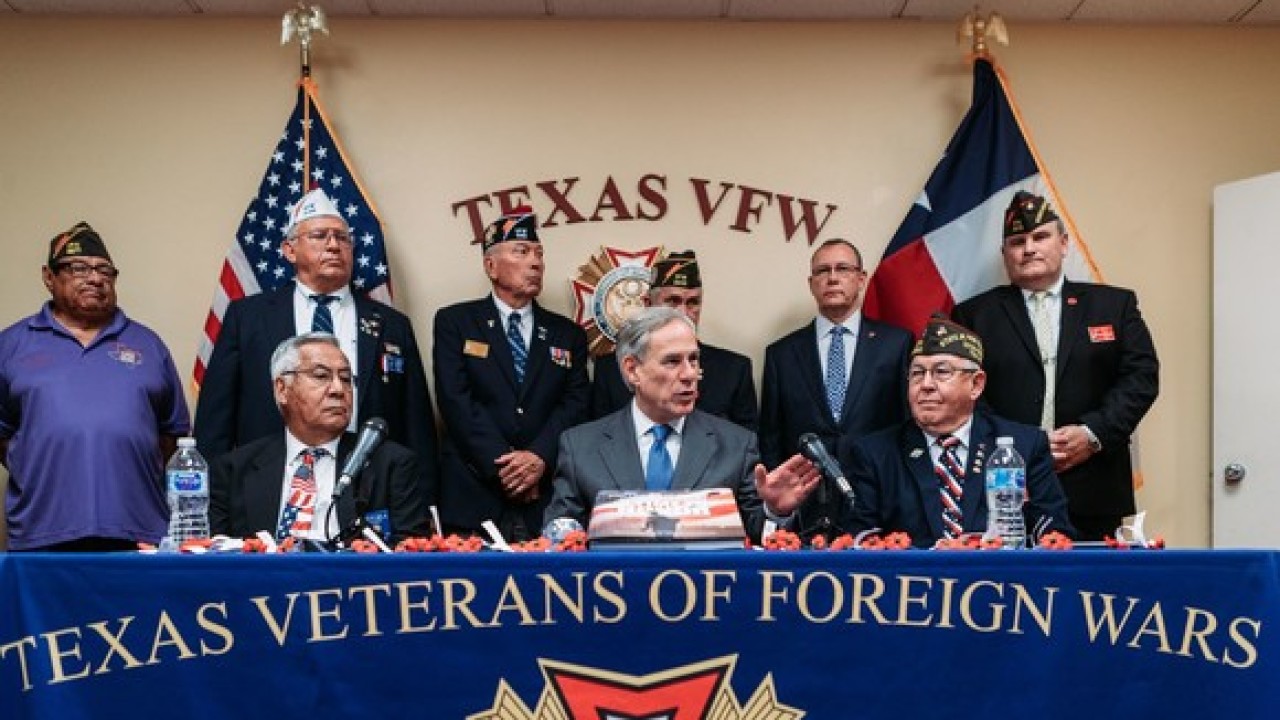 Governor Abbott Honors Texas Veterans And Fallen Heroes At Memorial Day Event