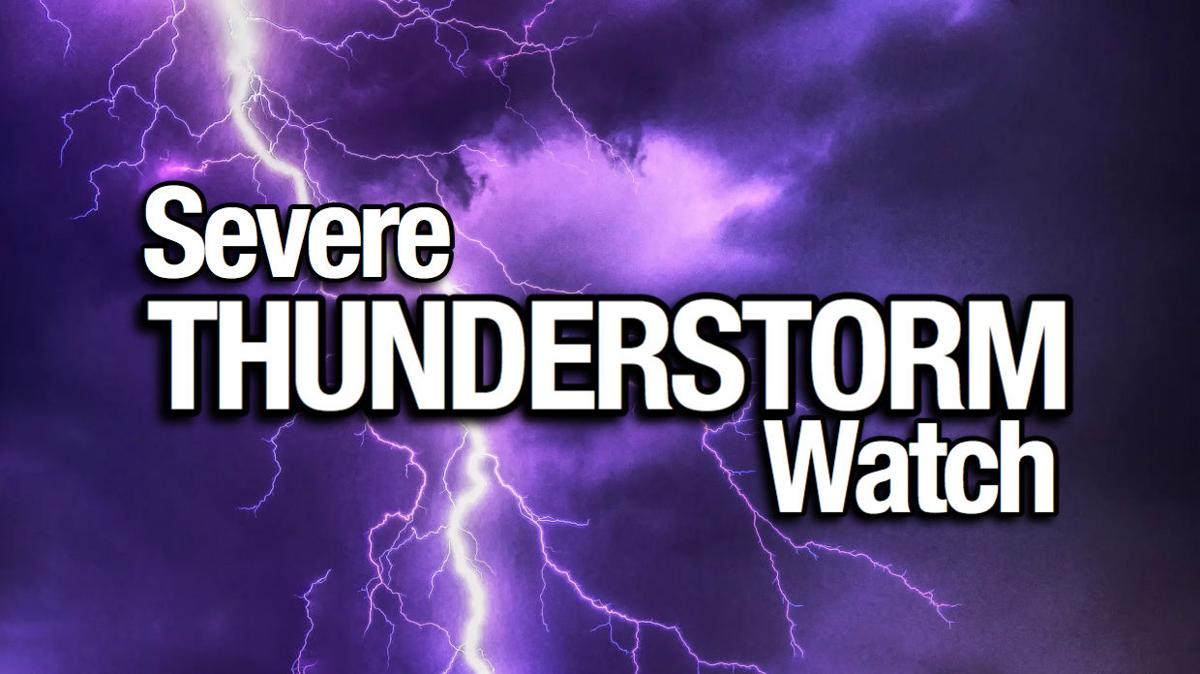 Severe Thunderstorm Watch Issued for Hopkins County Until 1 AM