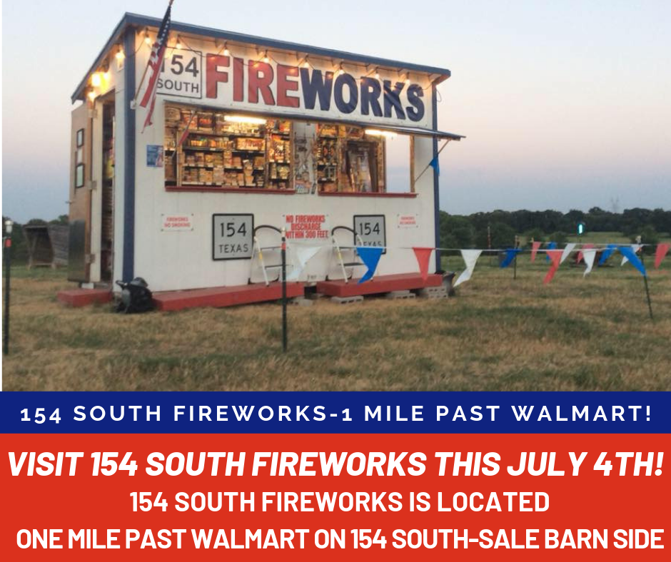 Fireworks Safety Tips from 154 South Fireworks!!