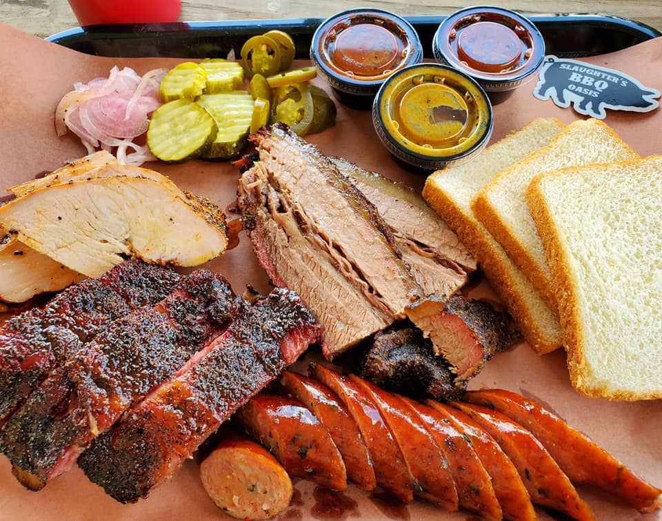 Popular Food Blog Trey’s Chow Down Visits Sulphur Springs and Posts Great Review of Slaughter’s BBQ Oasis