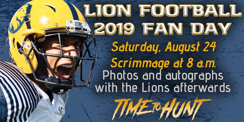 Texas A&M Commerce Lions Football Holding 2019 Fan Day on Saturday Morning