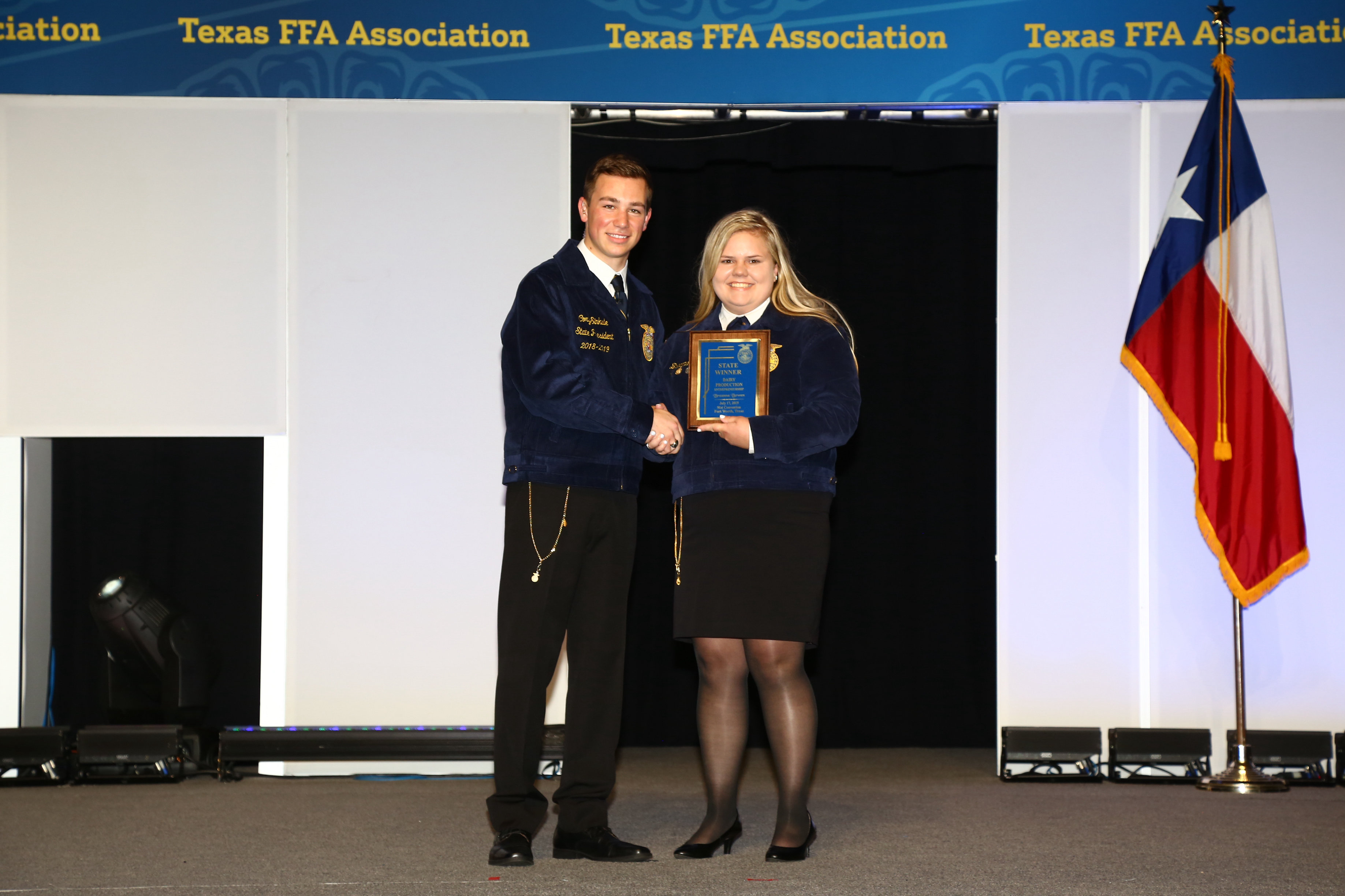 Breanna Bowen of Como-Pickton FFA is Named American FFA Degree Candidate and National Proficiency Finalist.