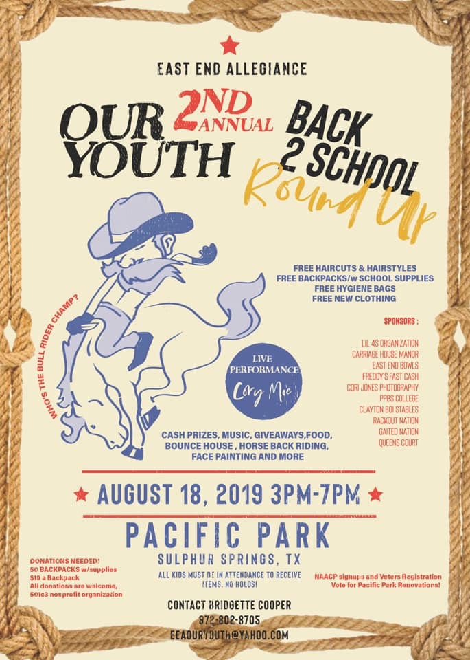 East End Alliance-Our Youth Gearing Up for 2nd Annual Back to School Ready Round Up on August 18th at Pacific Park