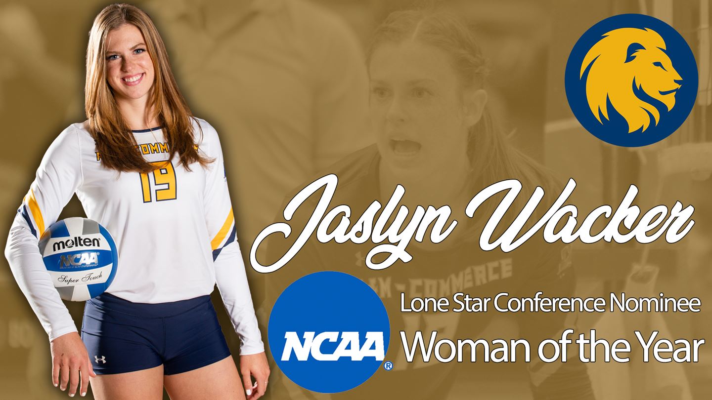 Texas A&M University-Commerce Volleyball’s Jaslyn Wacker Named Lone Star Conference Nominee for NCAA Woman of the Year