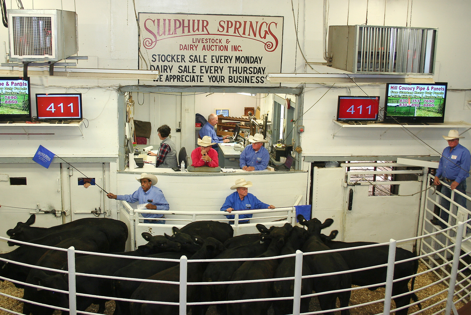 Three NETBIO Sales Slated at  Sulphur Springs Livestock Market