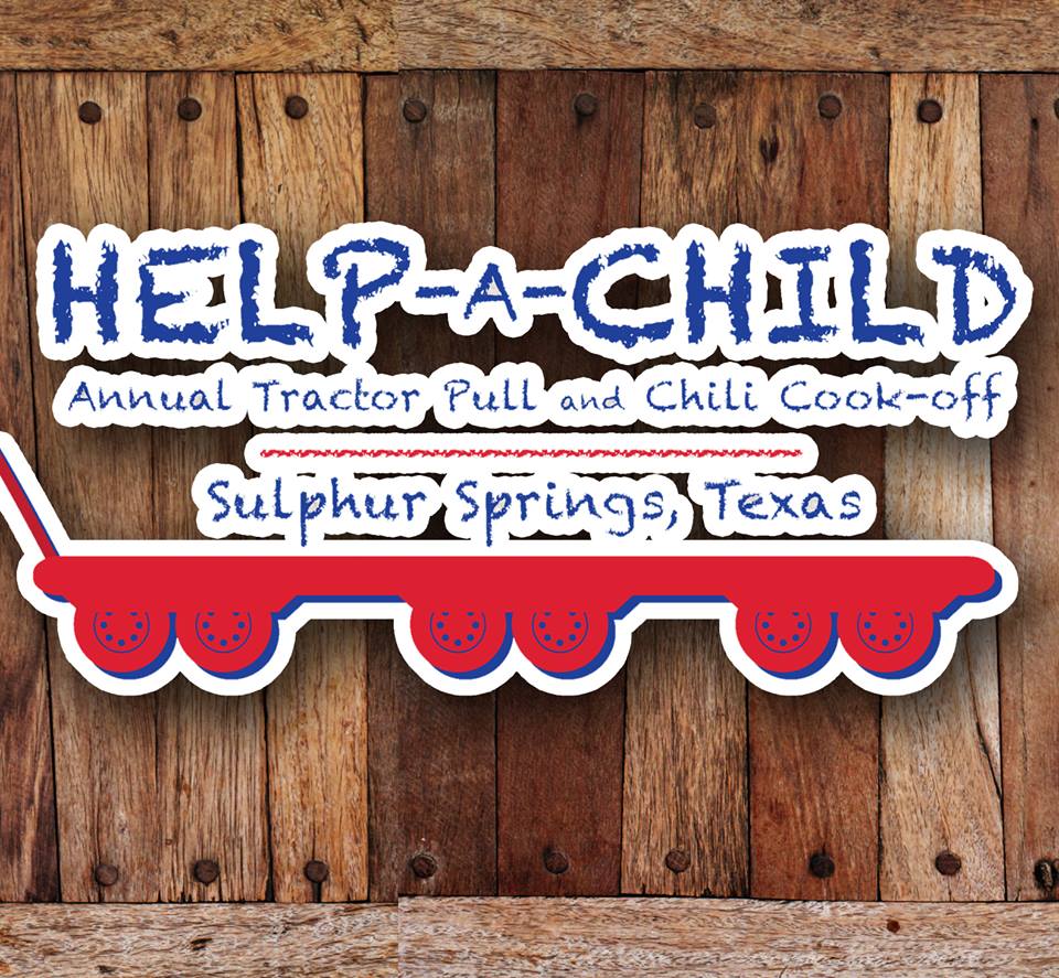 Help-A-Child 12th Annual Tractor Pull and Chili Cook-Off on Saturday, October 19th at Civic Center