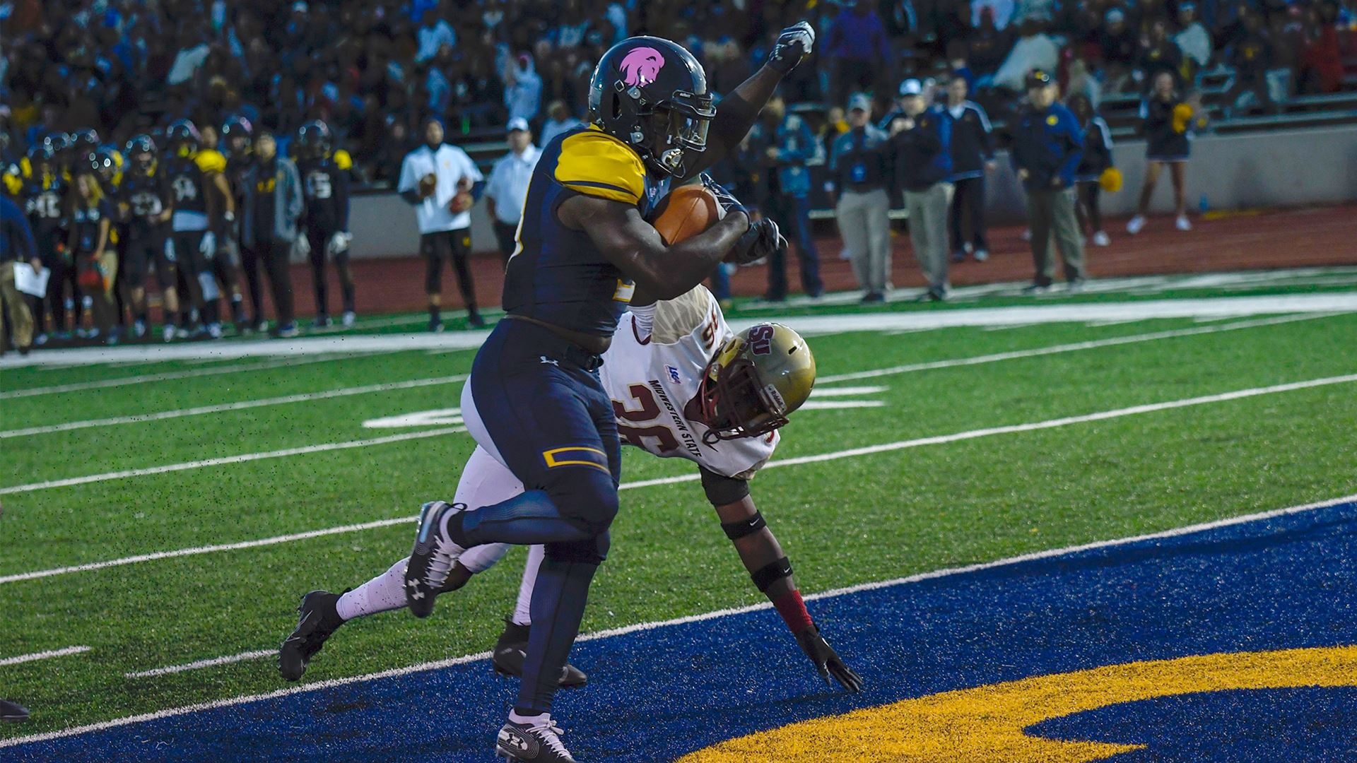 TEXAS A&M-COMMERCE FOOTBALL: No. 20 Lions Power to 54-28 Win Over Midwestern State in Division II Showcase