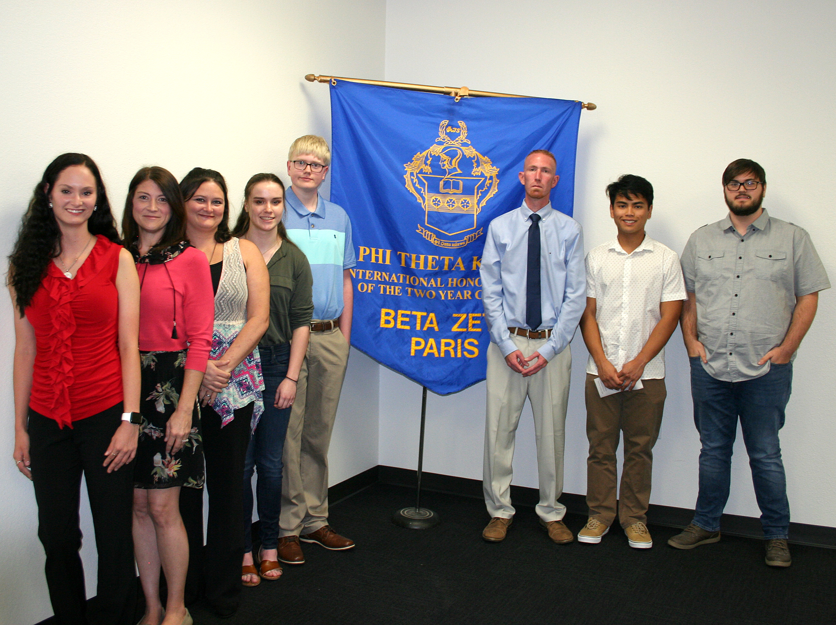 PJC-Sulphur Springs Center Honor Society Inducts New Members and Names New Officers