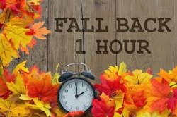 Daylight Savings Time Ends This Weekend. Don’t Forget to Set Your Clocks Back One Hour.