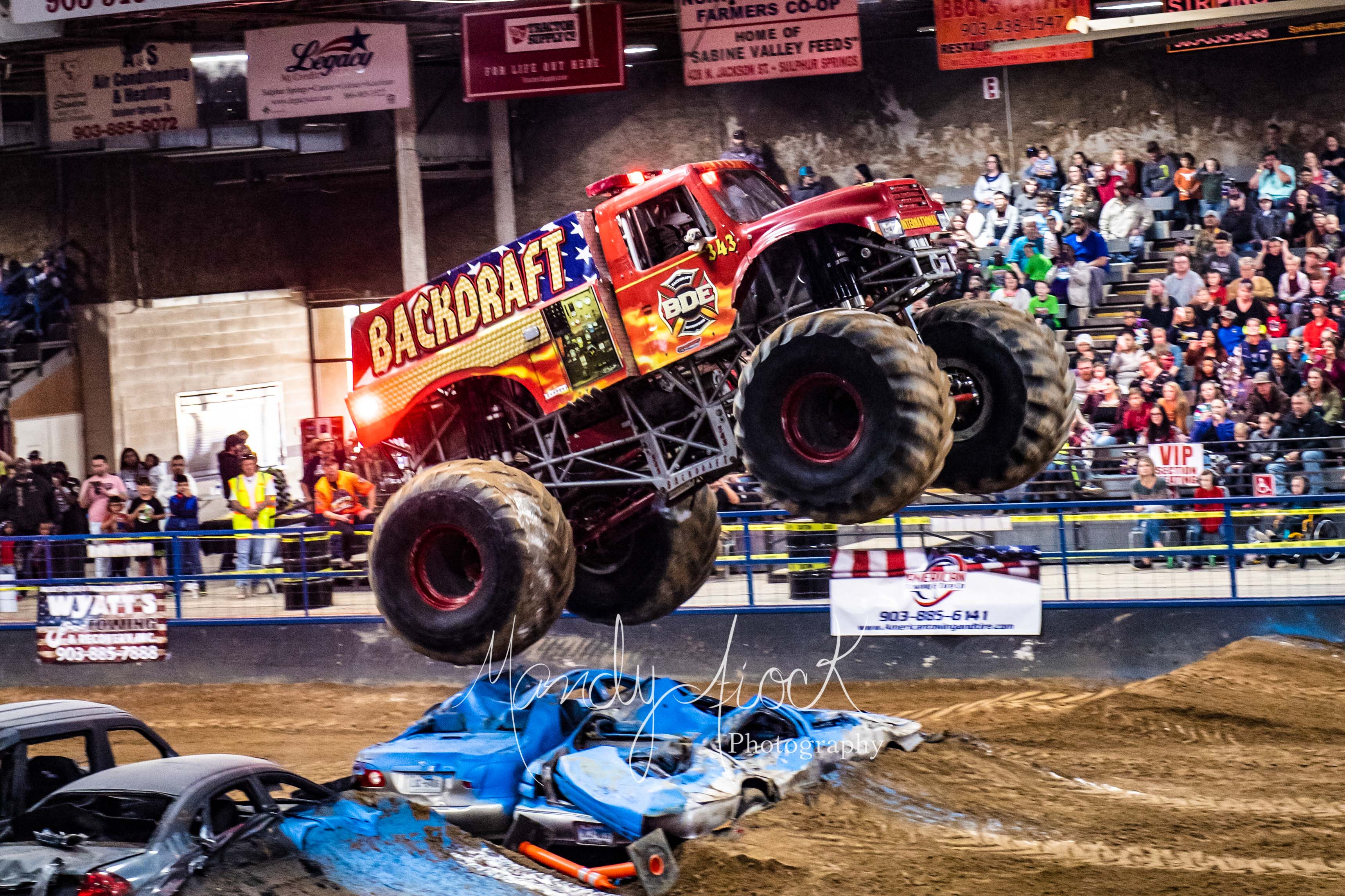 Photos from Last Weekend’s Sulphur Springs Monster Truck Wars at Hopkins County Civic Center by Mandy Fiock Photography!