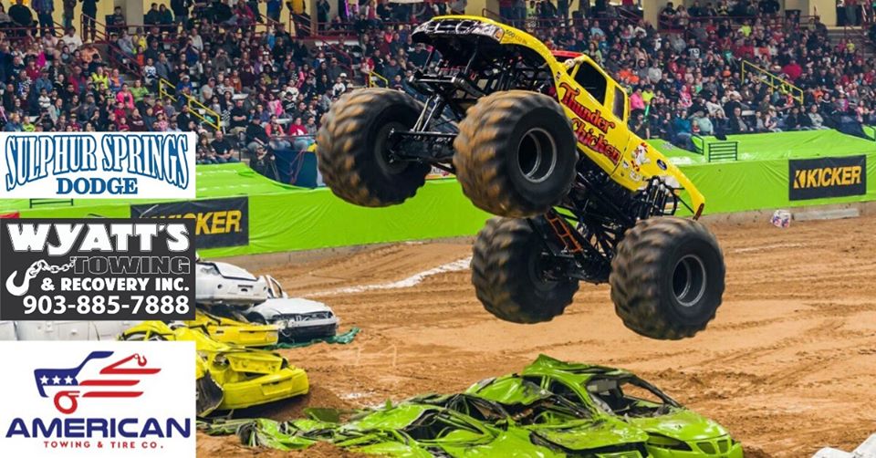 America’s Wildest Monster Truck Show Coming to Sulphur Springs on Saturday, November 16th