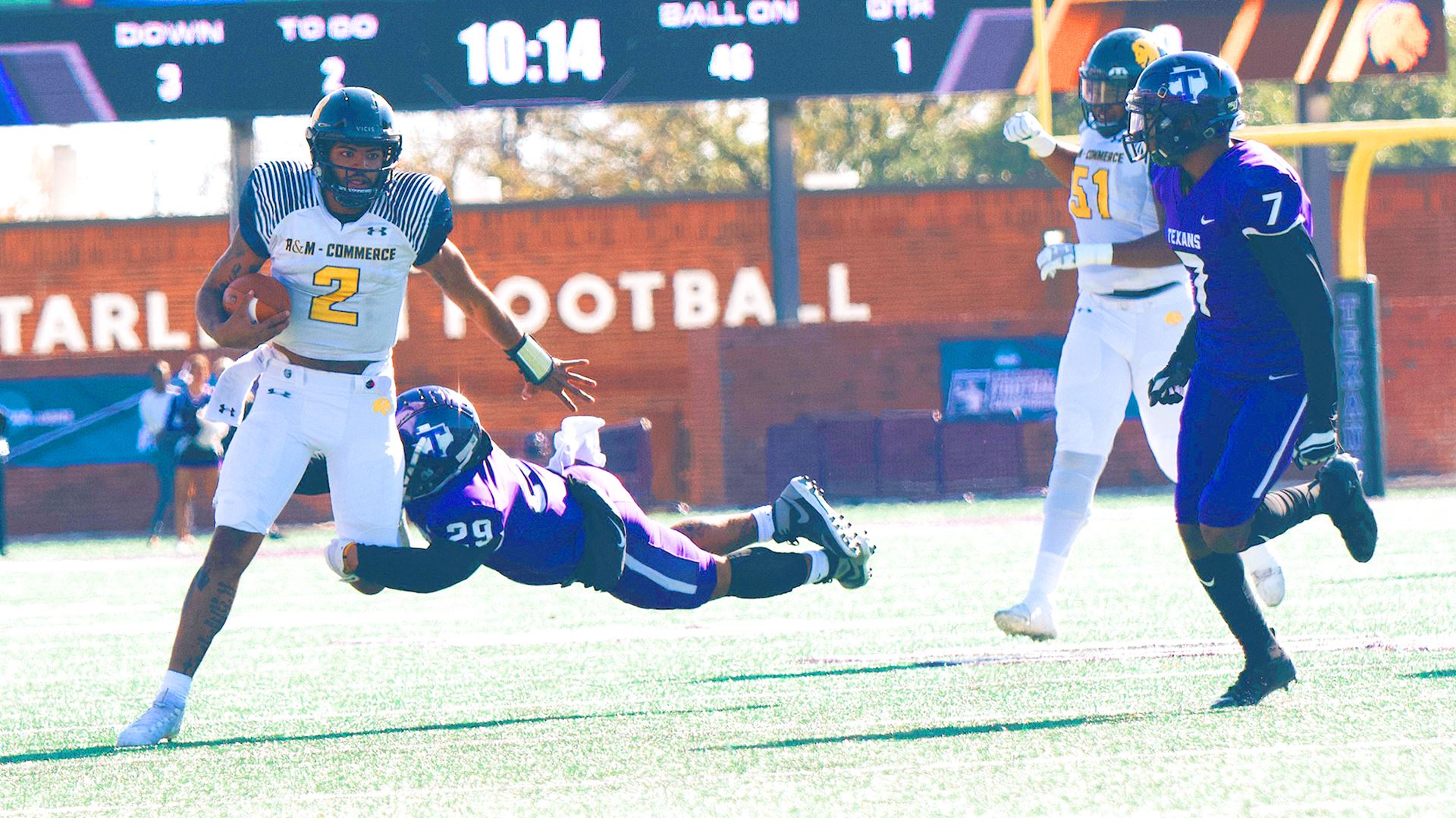 TEXAS A&M-COMMERCE FOOTBALL: Lions knock off second-seeded Tarleton, 23-16, to advance to fourth straight Regional Semifinal