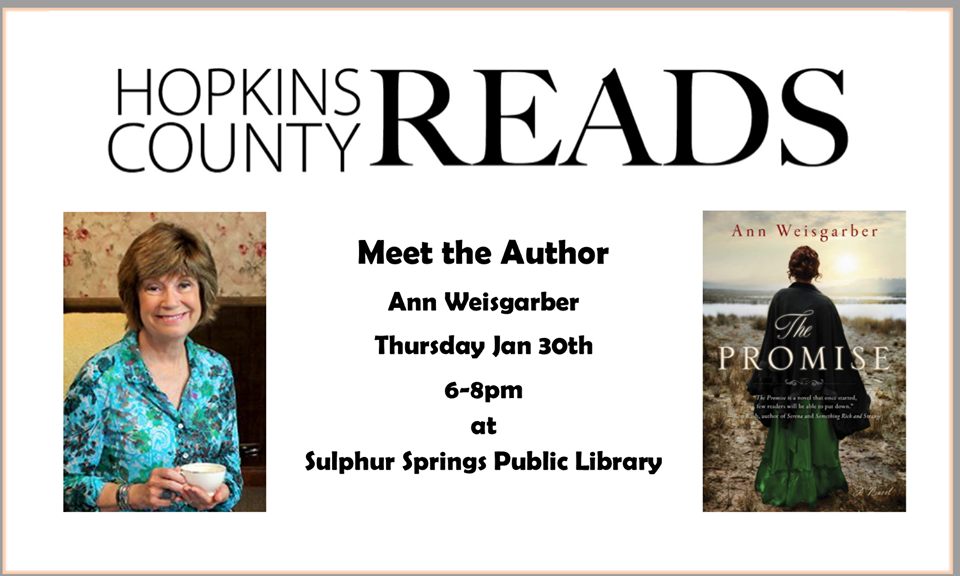 Hopkins County Reads Program Being Offered at Sulphur Springs Public Library