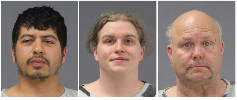 Local Law Enforcement Arrests 3 Local Men Yesterday on Separate Warrants for Indency with a Child and Sexual Assault of a Child