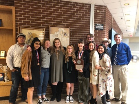 Saltillo High School One Act Play Advances to Bi-District Competition