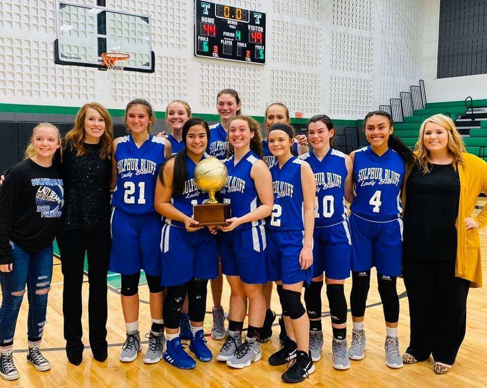Sulphur Bluff Girls Basketball Reaches Regional Quarterfinals For First Time Since 2003-2004 Season with Victory Over Bryson Friday Night