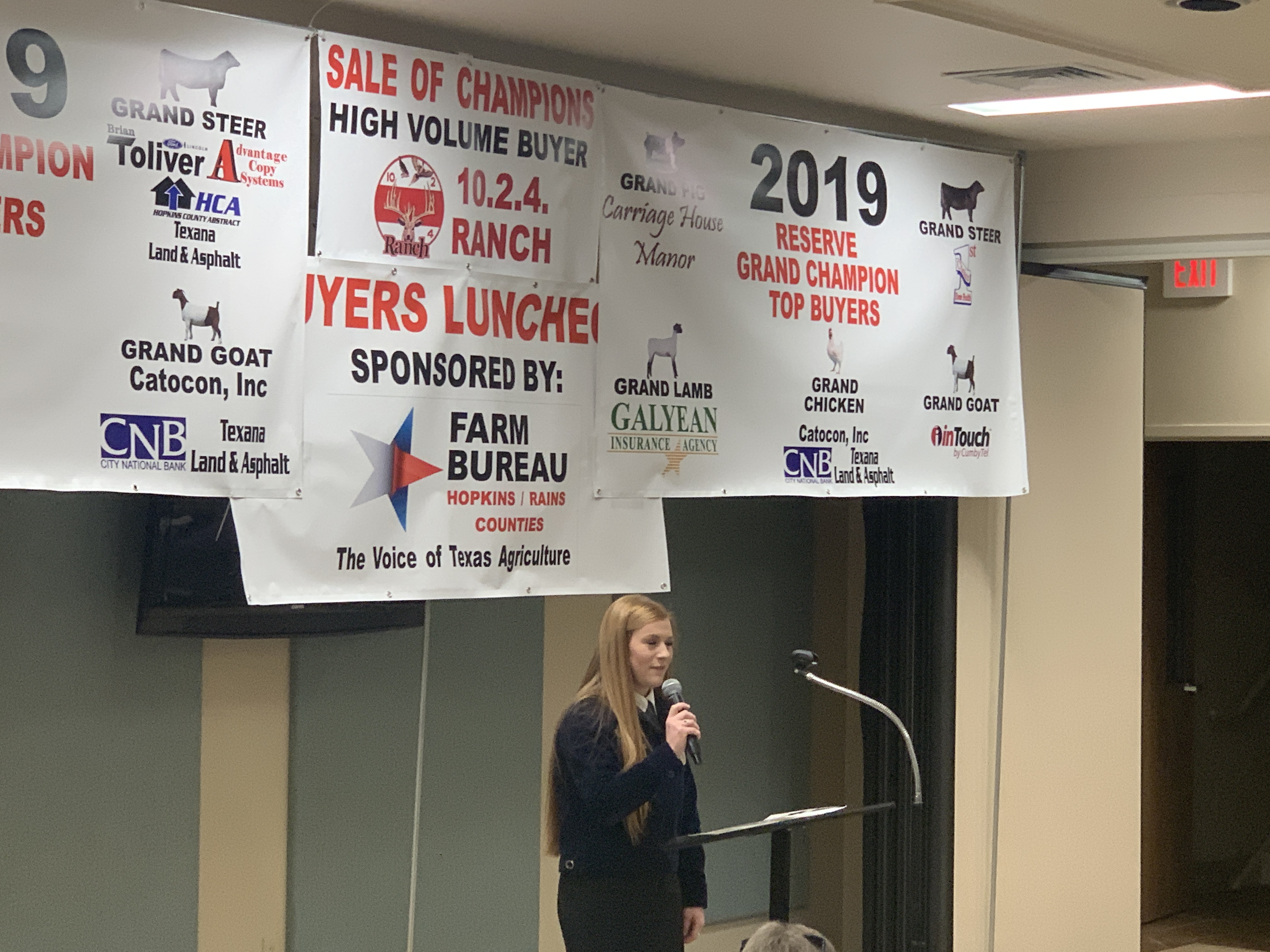 2020 NorthEast Texas Livestock Association Junior Market Livestock Show Kicks Off With Annual Buyers Luncheon