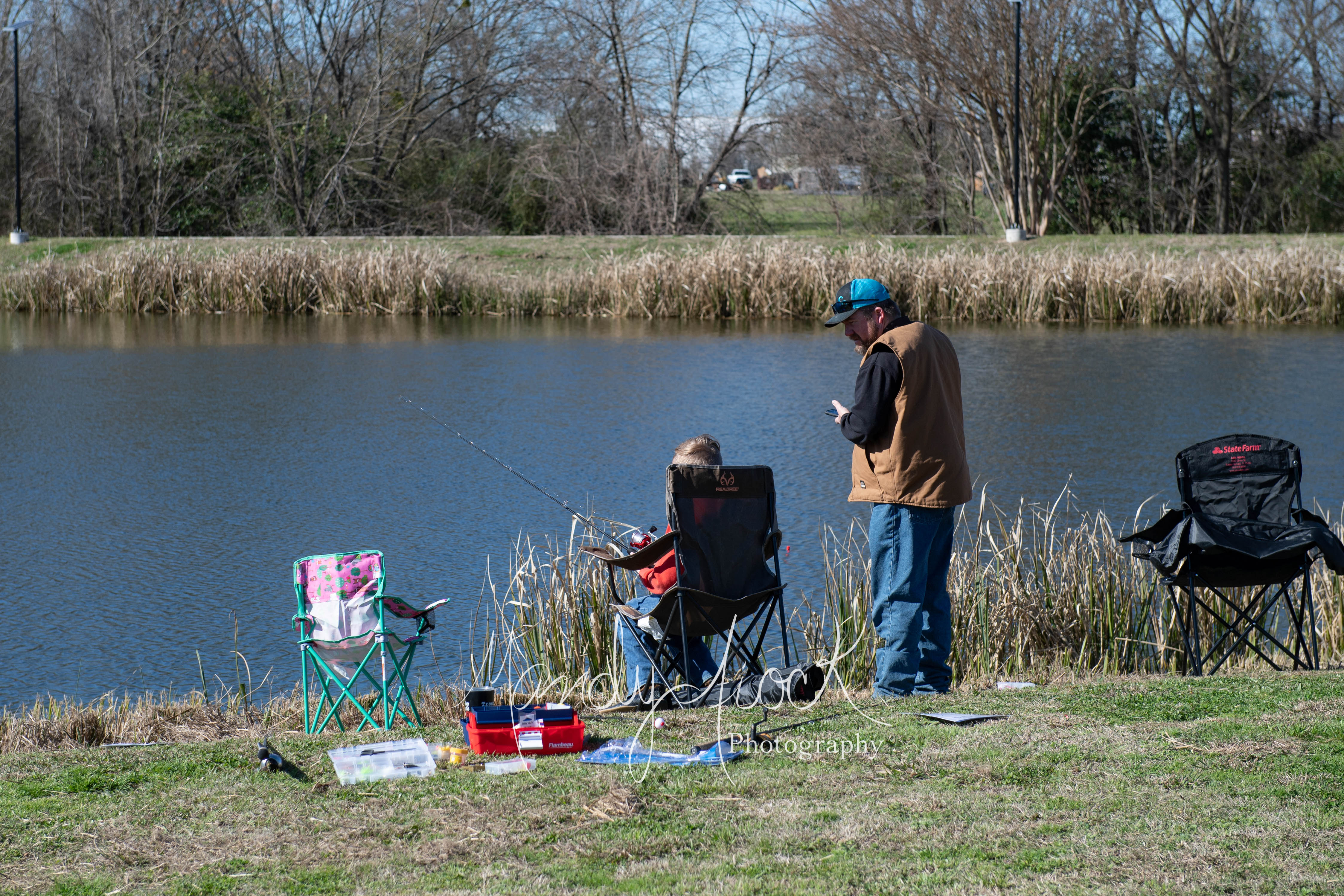 Photos from last weekend’s Larry Buster Memorial Kids Trout Fish Day by Mandy Fiock Photography!