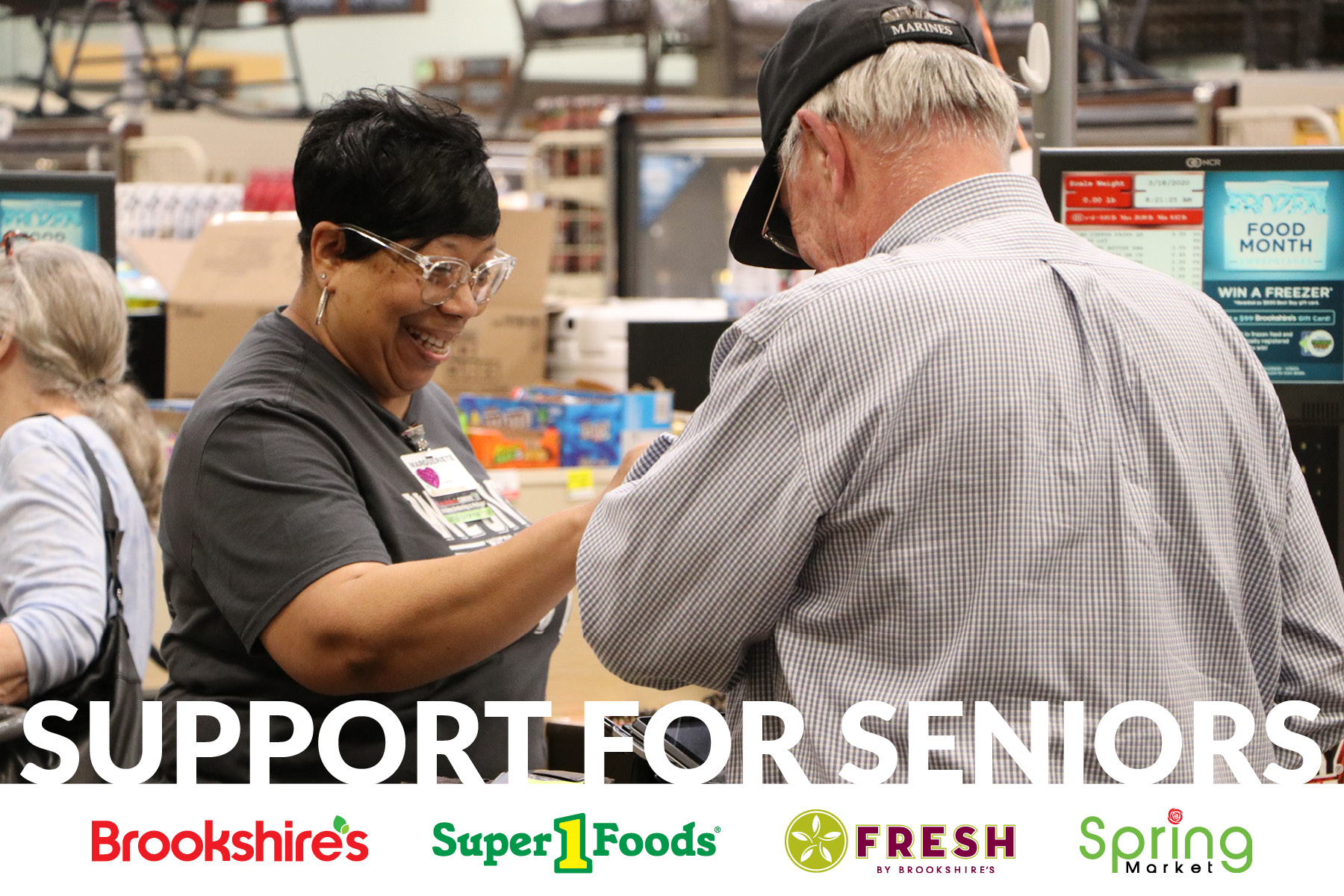 Brookshire’s Offering Daily 5 Percent Senior Discount, Strongly Encourages Community To Respect The First Hour Of Store Opening For Senior Guests