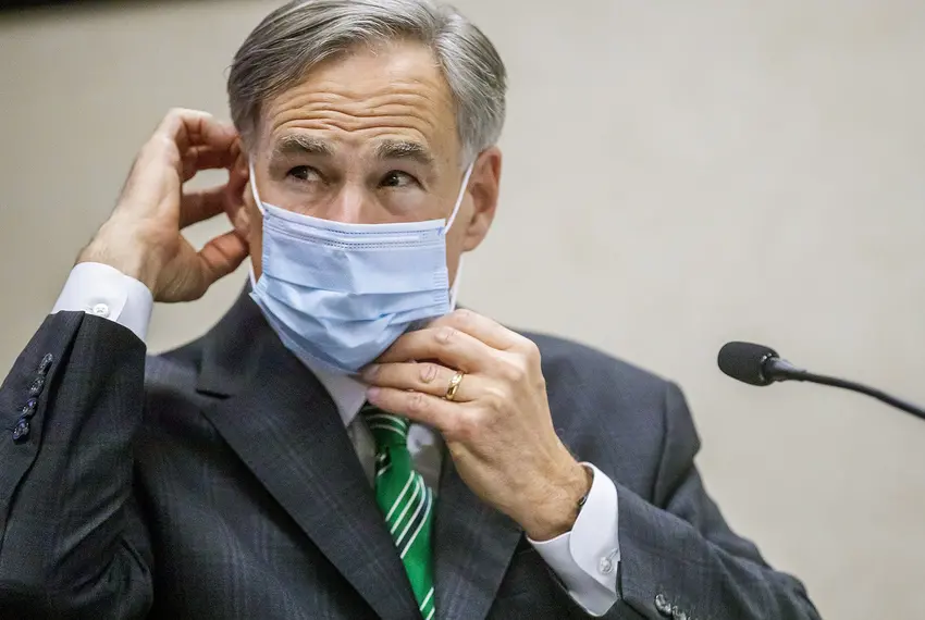 Gov. Greg Abbott recommends Texans stay home as coronavirus cases surge