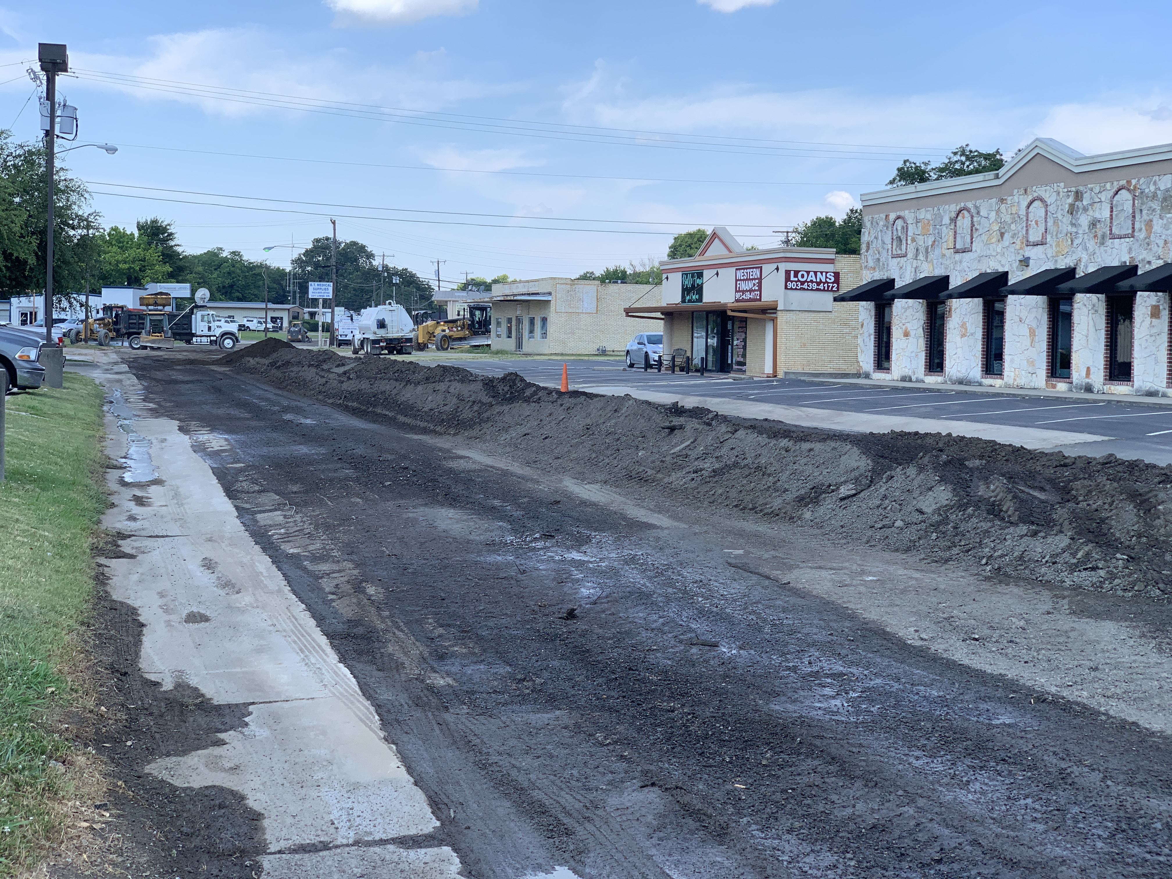 City of Sulphur Springs Begins Repaving of Linda Drive