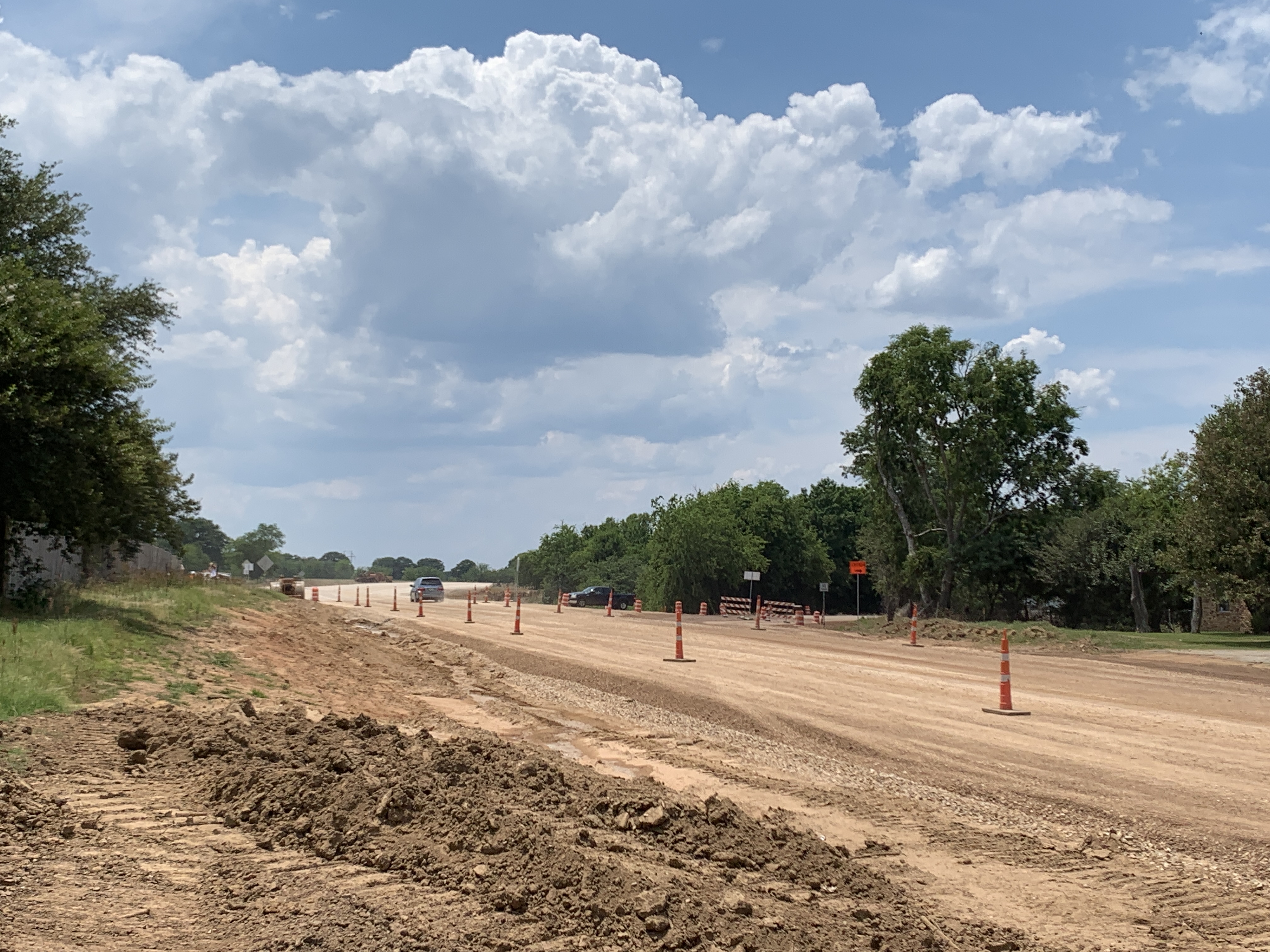 Traffic Shifted to New Roadway on Highway 11