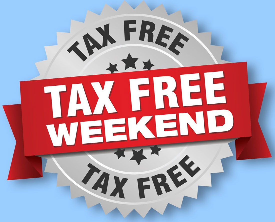 Tax-Free Weekend Begins Today