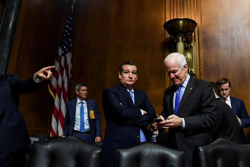 Ted Cruz and John Cornyn indicate support for confirming a new Supreme Court justice before the election