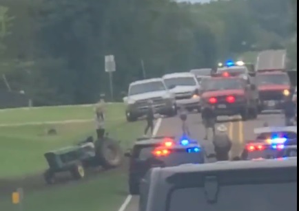 Video of “Ghost Tractor” Accident on FM 69 in Hopkins County Goes Viral