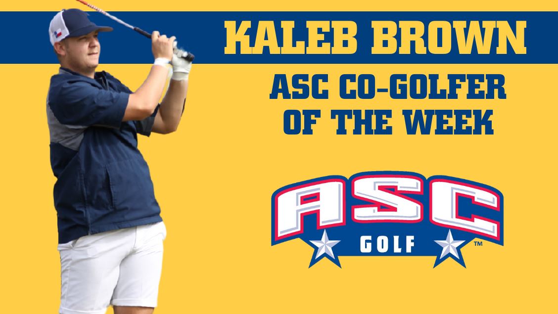 Sulphur Bluff Graduate Kaleb Brown Wins First College Tournament. Named Conference Golfer of the Week.