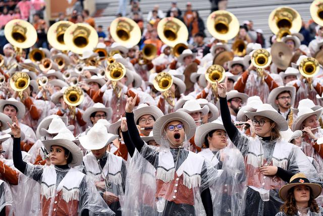 University of Texas Longhorn band won’t play “The Eyes of Texas” this weekend after some members say they’re unwilling