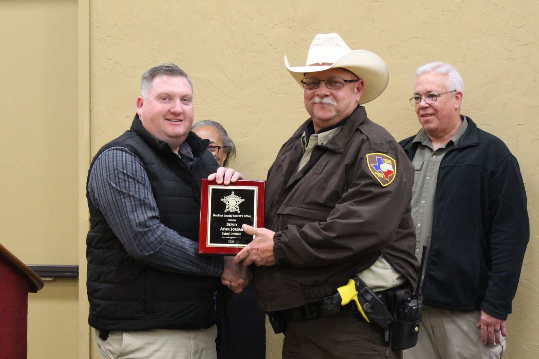 Hopkins County Sheriff’s Office Presents Awards at Annual Christmas Dinner