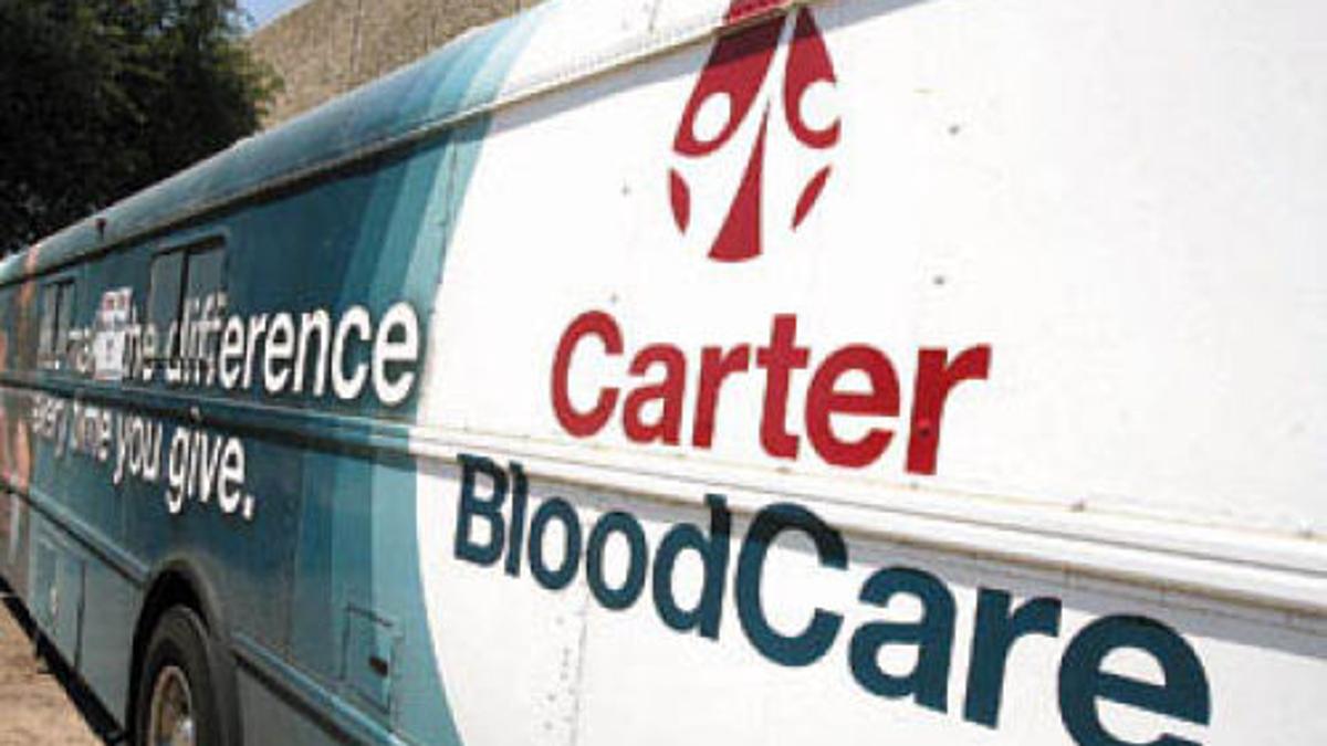 Give the Gift of Blood at Carter BloodCare Drive on December 23rd
