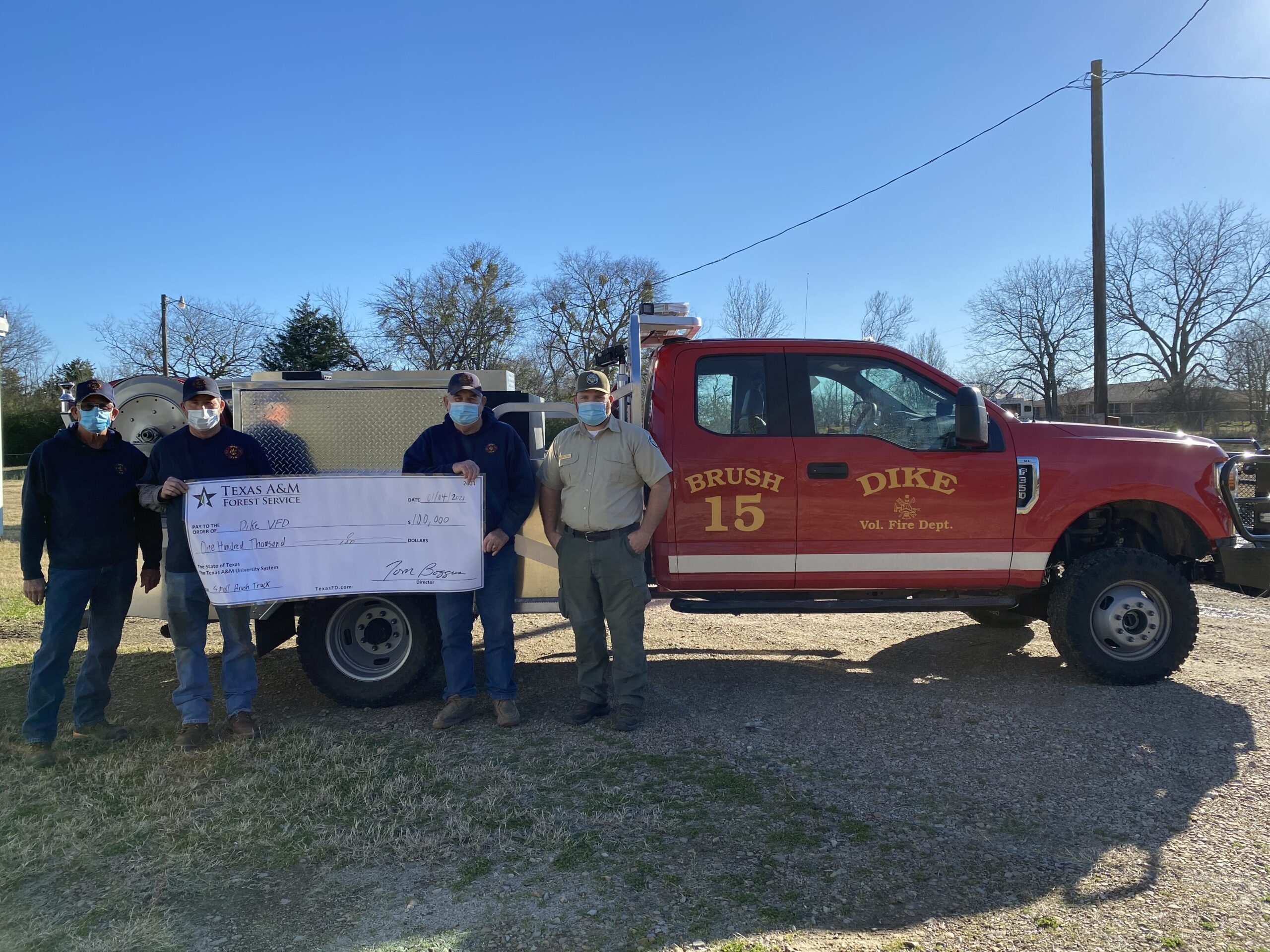 Dike Volunteer Fire Department replaces older apparatus in fleet