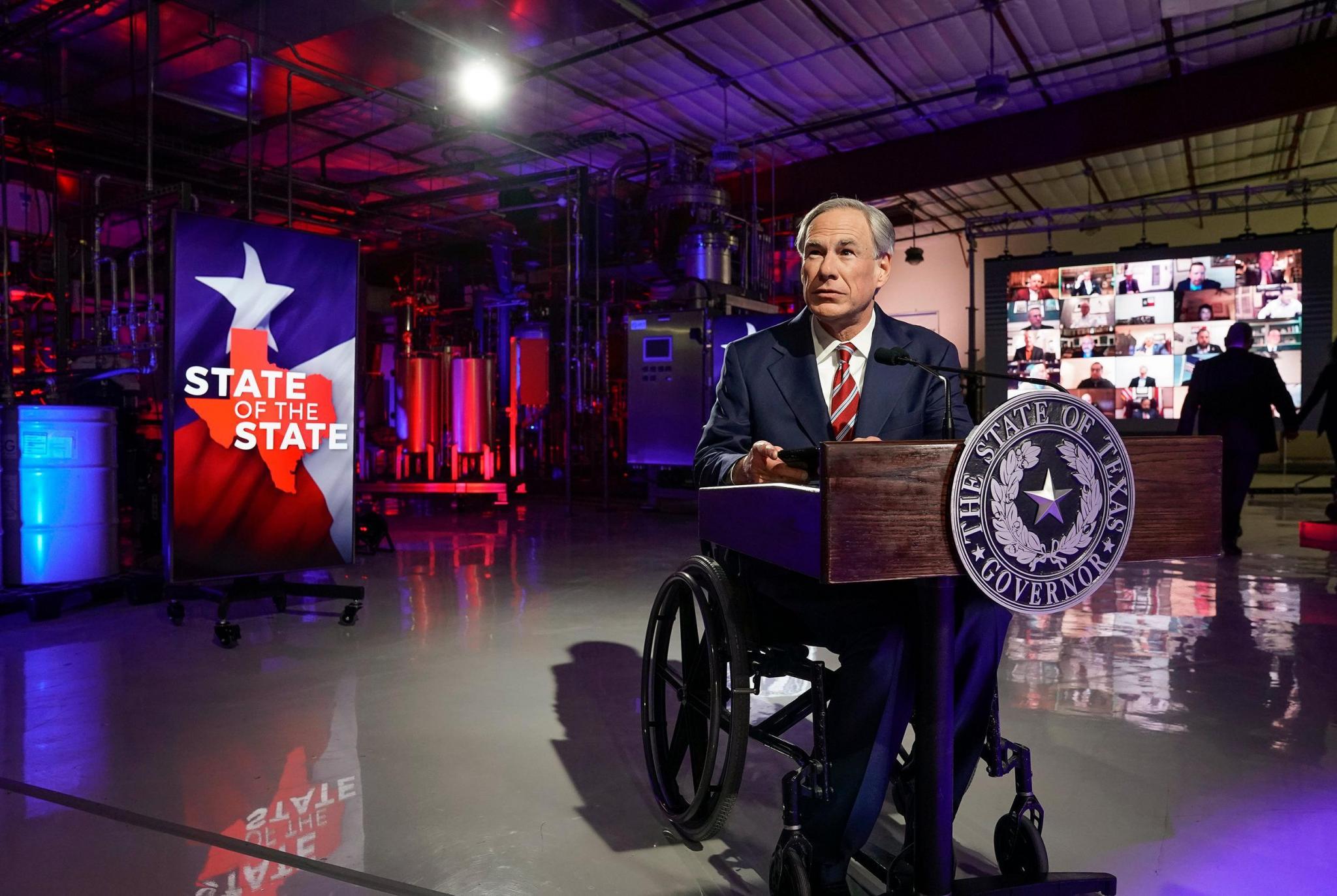 Gov. Greg Abbott unveils legislative priorities, including police funding, “election integrity,” expanding broadband access and more