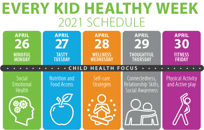 Celebrate Every Kid Healthy Week at Home or at School by Johanna Hicks, Family & Community Health Agent
