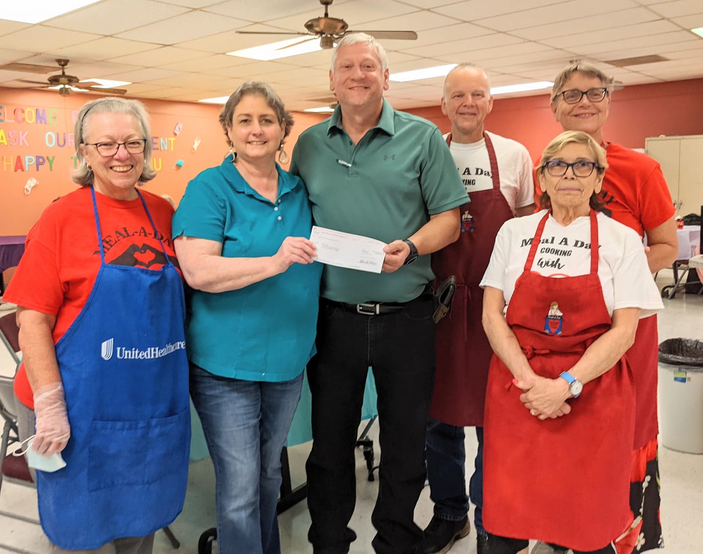ONCOR Makes Donation to Meal a Day