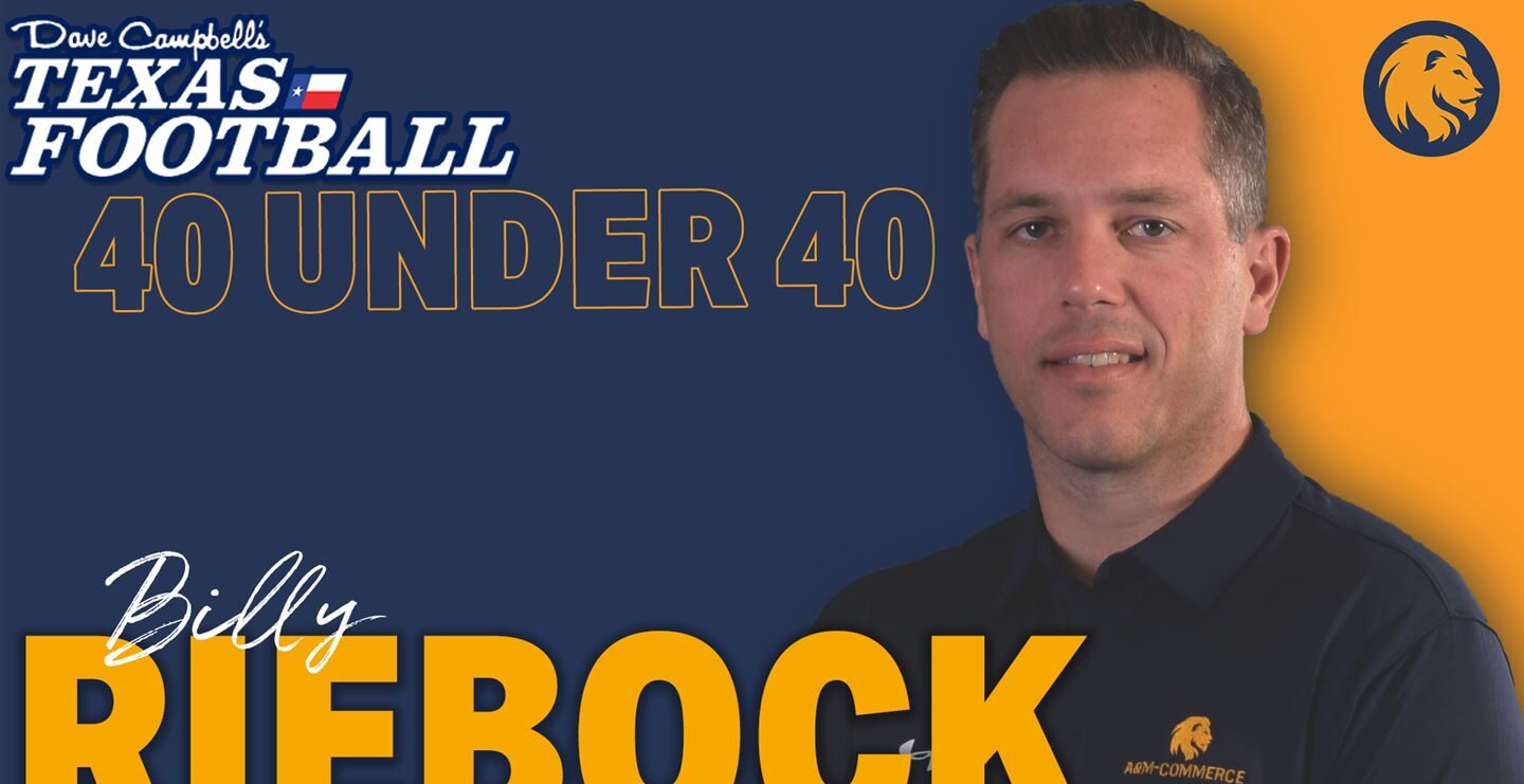 Texas A&M University-Commerce offensive coordinator named to Dave Campbell’s Texas Football’s “40 Under 40”