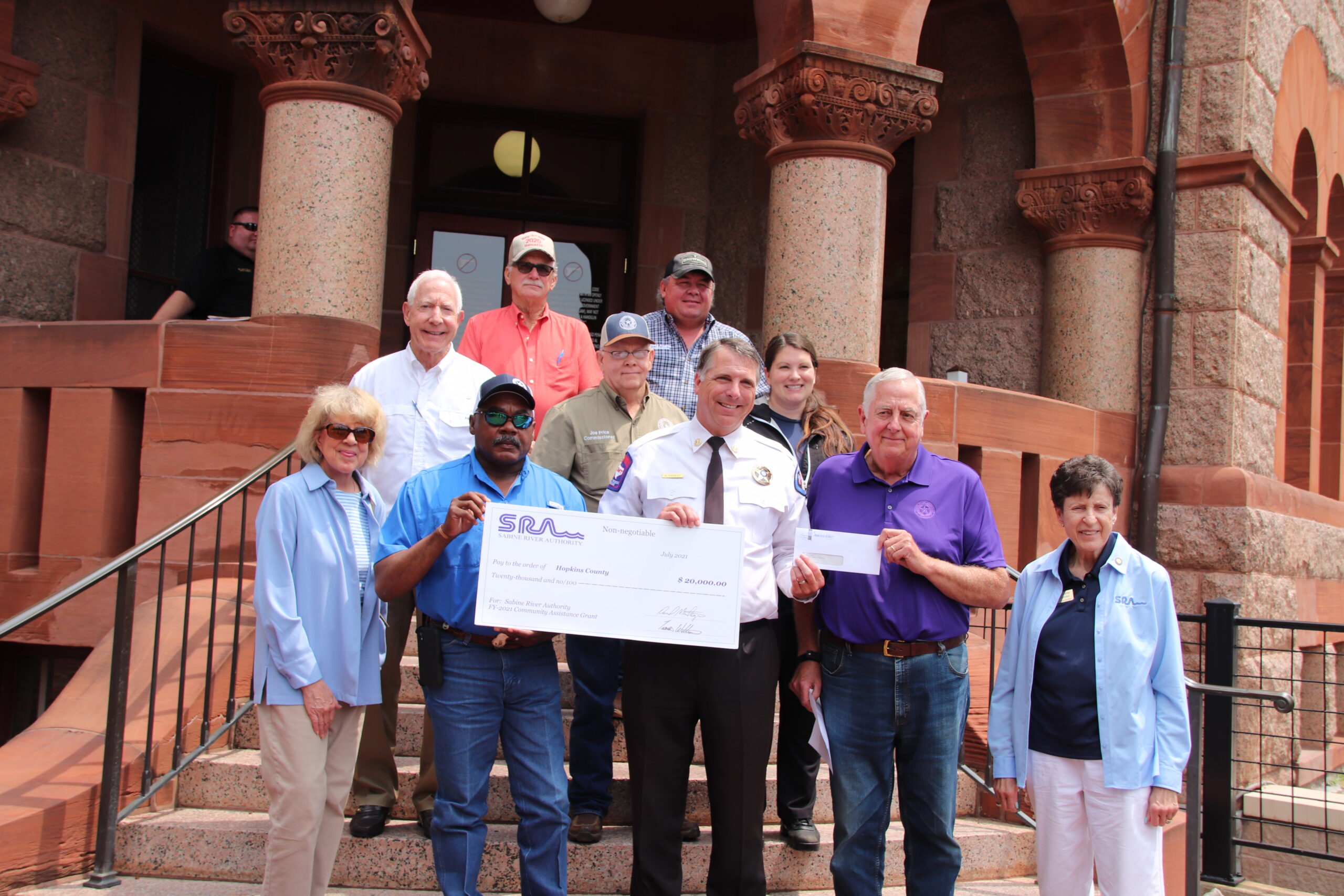 Hopkins awarded $20K by Sabine River Authority