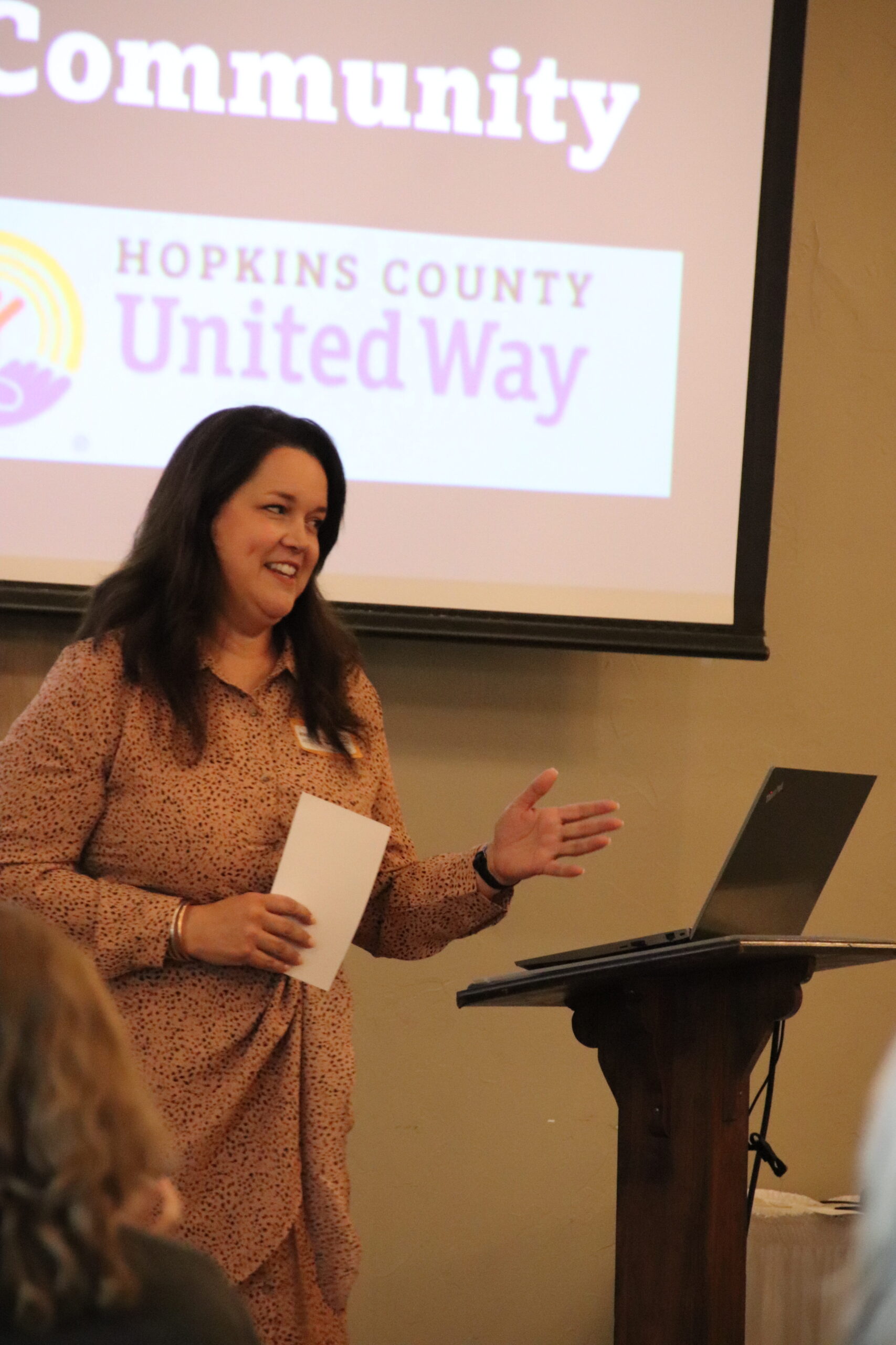United Way luncheon discusses community coheseiveness