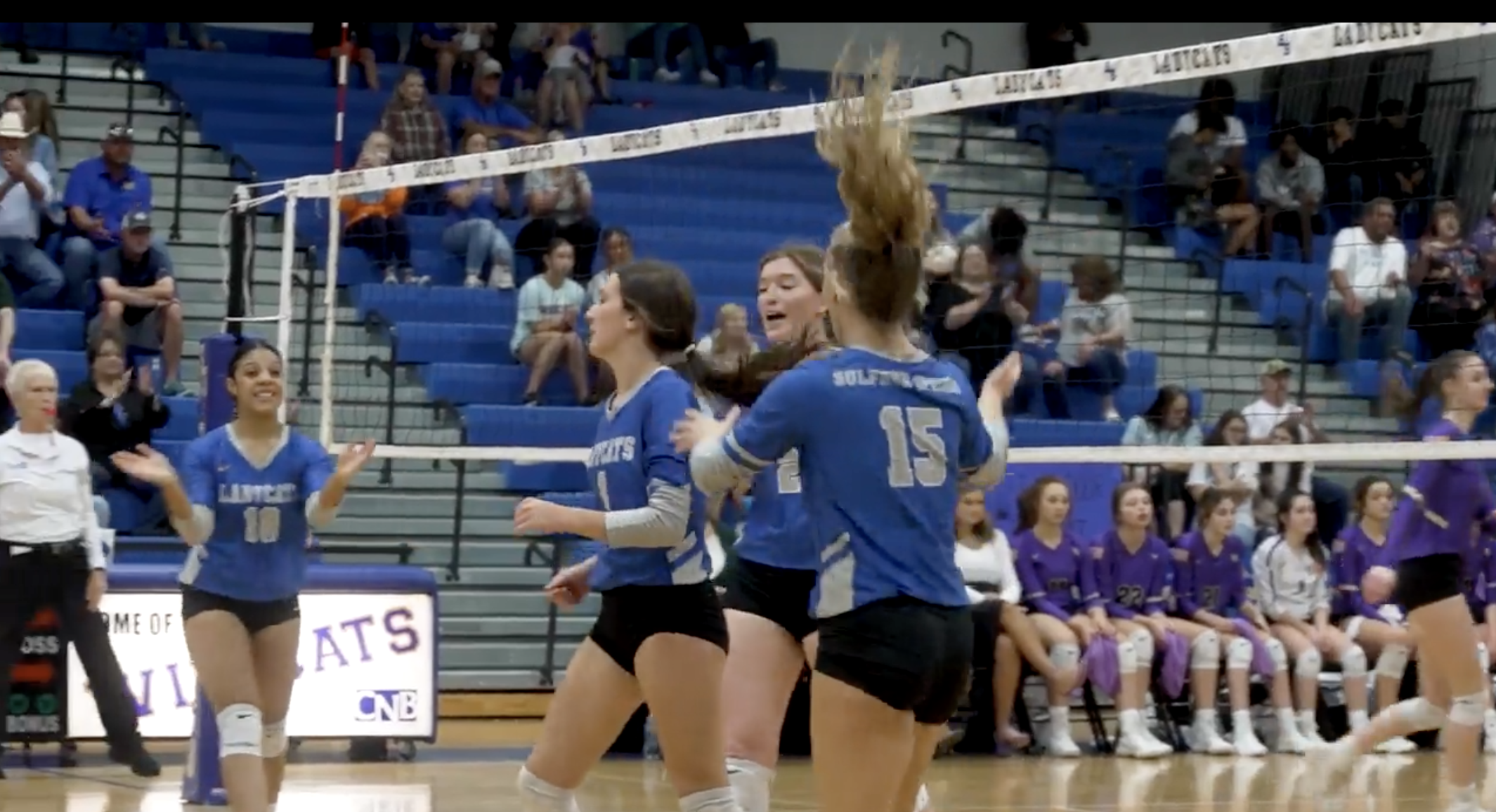 Lady Cats lose in straight sets at home