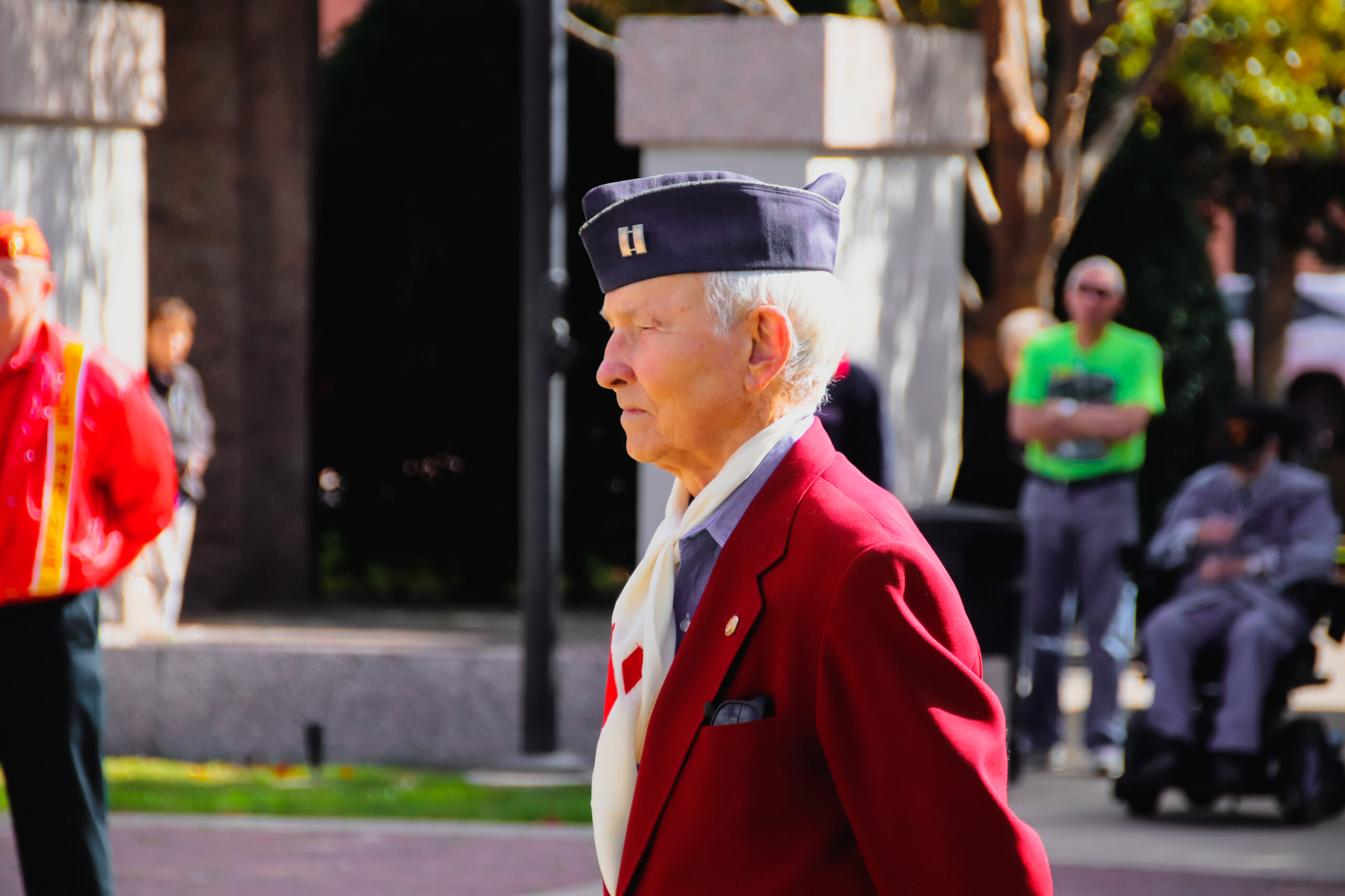 Veterans Day program at the Downtown Square, Nov. 11 2021