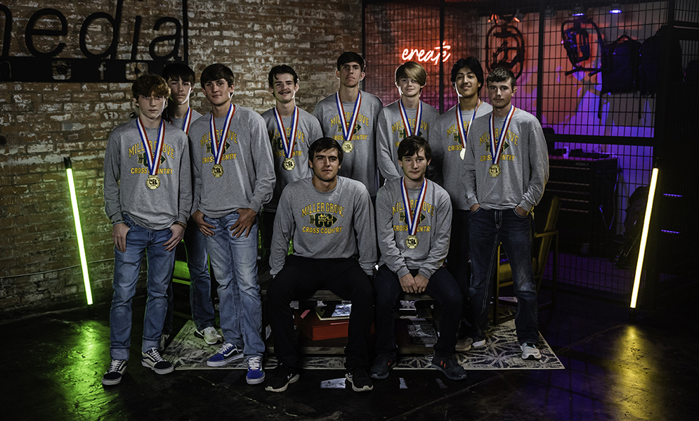 Hornets Cross Country team visits studio to talk State championship