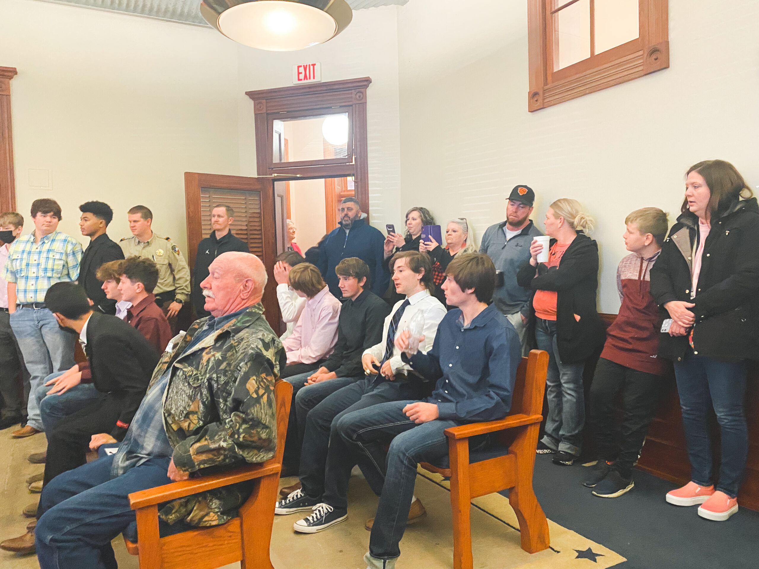 Commissioners recognize Miller Grove & Saltillo cross country, discuss Sulphur Bluff road