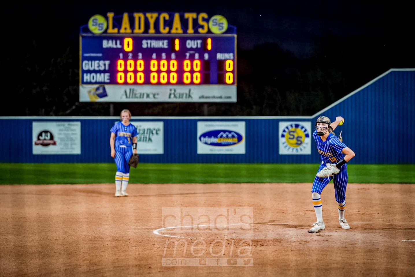 No. 8 Lady Cats win in 12th inning walk-off
