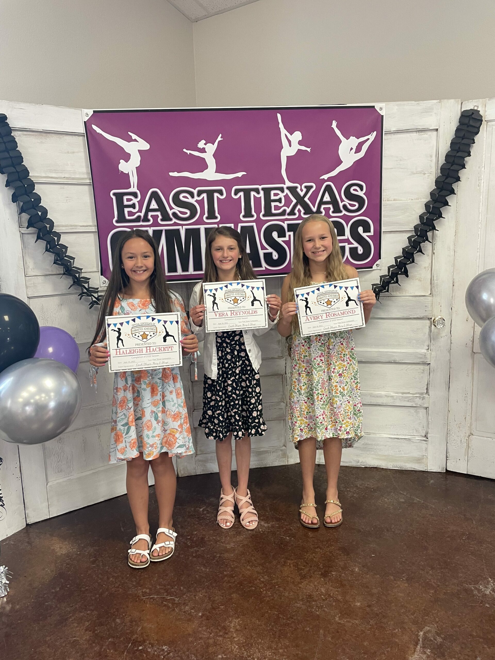 East Texas Gymnastics Awards Banquet