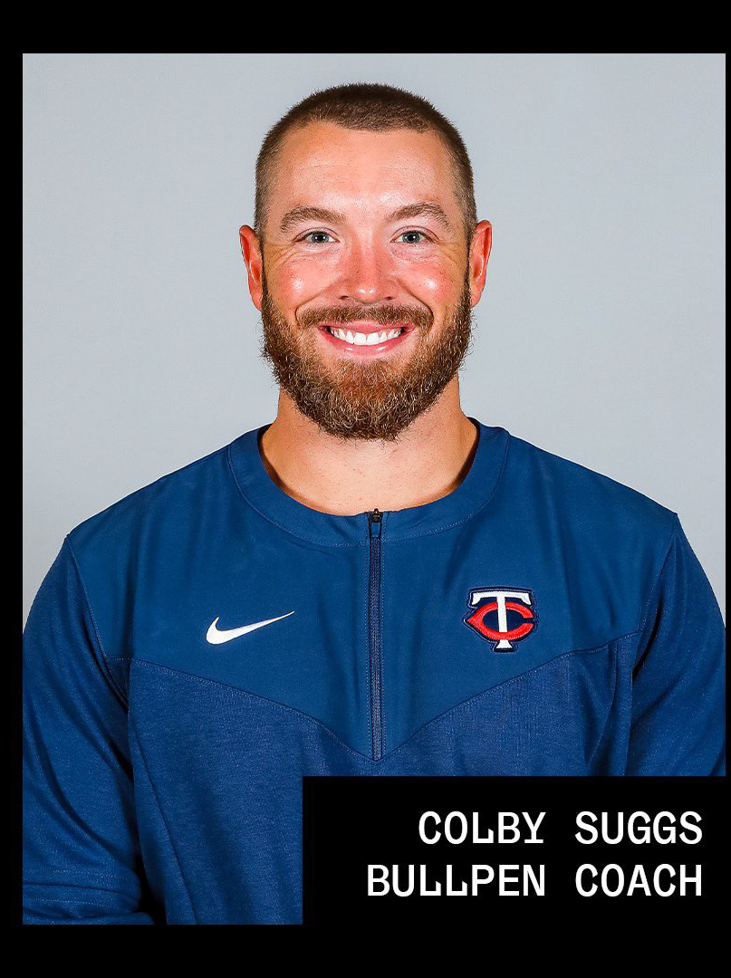 Colby Suggs, SS native, promoted to Twins bullpen coach